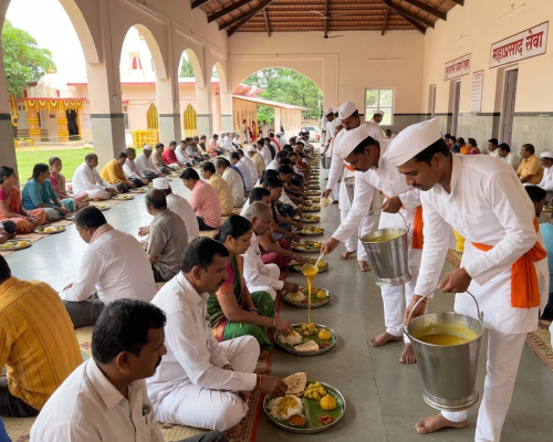 महाप्रसाद सेवा